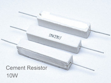 (5pcs) DIP Ceramic Resistor 5% 10W 47Ω(47R)