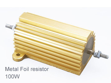 (1pcs) DIP Aluminium Clad Power Resistor 5% 100W 4Ω(4R)