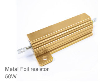 (1pcs) DIP Aluminium Clad Power Resistor 5% 50W 10K 