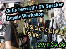 Utsource visited the customer Julio becerril's repair workshop