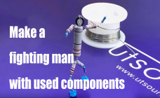 Make a fighting man with used components, Utsource