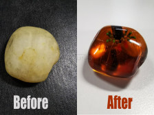 How to get spider amber stone, electronic components spider, diy.