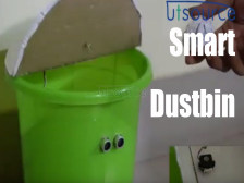 How to make a smart dustbin?