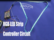 RGB LED Strip Controller Circuit