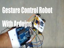 Gesture Control Robot With Arduino