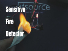 Sensitive Fire Detector, Fire Alarm Circuit.