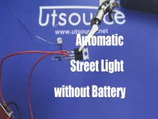 Automatic street light without battery