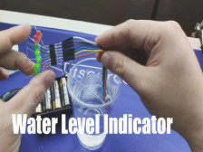 How to make a water level indicator with alarm.