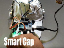 Smart Cap for visually impaired people