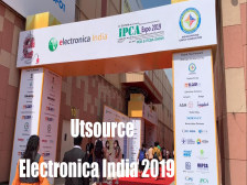Utsource in Electronica India 2019