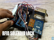 RFID SOLENOID LOCK