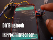 DIY Bluetooth IR Proximity Sensor