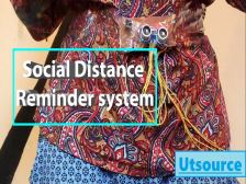 Social distance reminder system