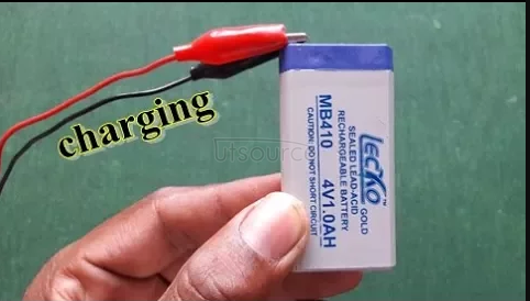 how to charge 4 volt battery