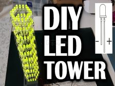 LED TOWER with 5mm LEDs  Part 1