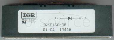 IRKE166-08 STANDARD RECOVERY DIODES