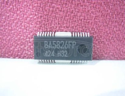 BA5826FP-E2 4ch System Motor Driver ICs<br/> Package: HSOP28<br/> Constitution materials list: Packing style: Embossed Tape And Reel<br/> Package quantity: 1500<br/> Minimum package quantity: 1500<br/>