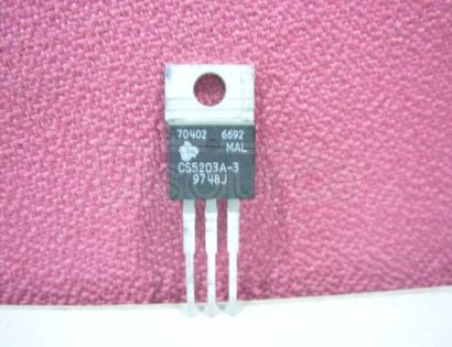 CS5203A-3 3.0 A Adjustable, and Fixed 1.5 V, 3.3 V and 5.0 V Linear Regulators