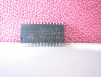 TDA7473A QUAD BTL driver with voltage regulator