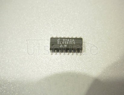 EL4583CS Sync Separator, 50% Slice, S-H, Filter, HOUT