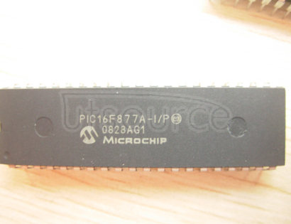 PIC16F877A-I/P PIC PIC? 16F Microcontroller IC 8-Bit 20MHz 14KB (8K x 14) FLASH 40-PDIP