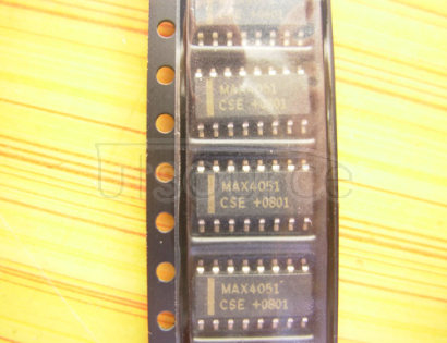 MAX4051CSE 1 Circuit IC Switch 8:1 100 Ohm 16-SOIC