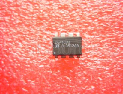 DG418DJ Precision CMOS Analog Switches