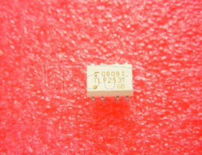 TLP2531 Optocoupler - IC Output, 2 CHANNEL LOGIC OUTPUT OPTOCOUPLER, 11-10C4, DIP-8