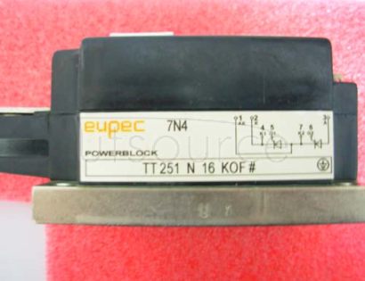 TT251N16KOF SCR / Diode Modules up to 1400V SCR / SCR Phase Control