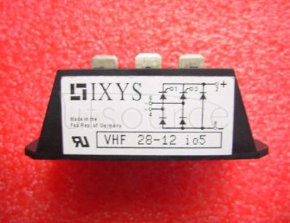 VHF28-12I05 Half   Controlled   Single   Phase   Rectifier   Bridge   with   Freewheeling   Diode