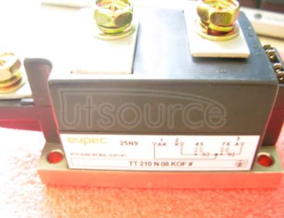 TT210N08K0F SCR / Diode Modules up to 1800V SCR / SCR Phase Control