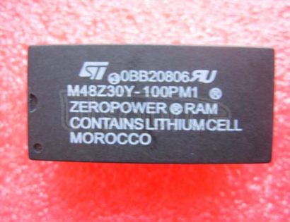 M48Z30Y-100PM1 CMOS 32K x 8 ZEROPOWER SRAM
