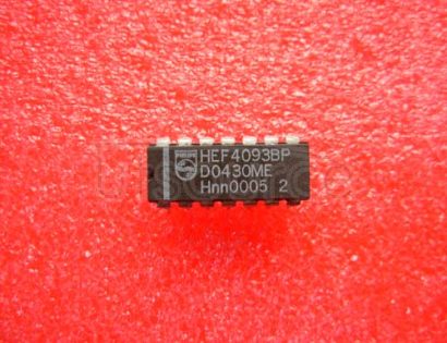 HEF4093BP Quadruple 2-input NAND Schmitt trigger