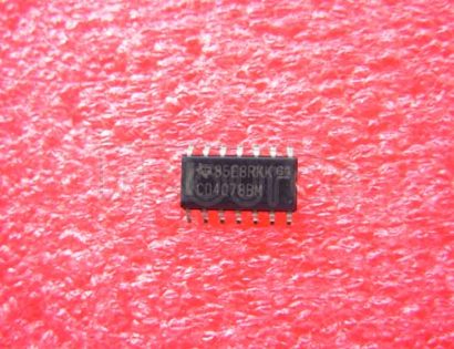 CD4078BM96G4 CMOS 8-Input NOR/OR Gate 14-SOIC -55 to 125