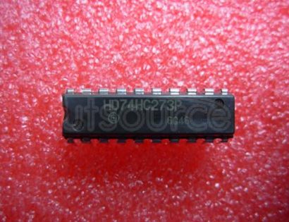 HD74HC273P Logic IC<br/> Function: Octal D-type Edge-triggered Flip-Flops with Clear<br/> Package: DIP