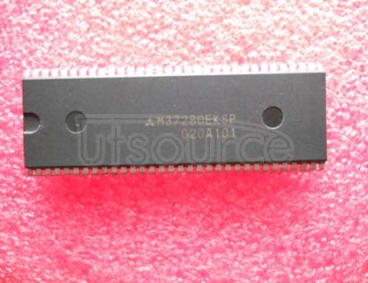 M37280EKSP SINGLE-CHIP 8-BIT CMOS MICROCOMPUTER with CLOSED CAPTION DECODER and ON-SCREEN DISPLAY CONTROLLER