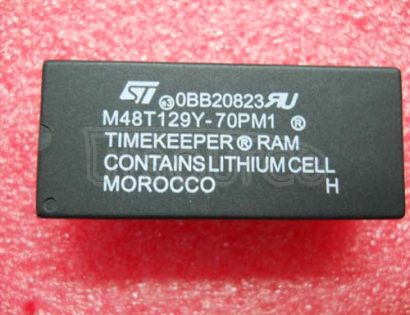 M48T129Y-70PM1 3.3V-5V 1 Mbit 128Kb x8 TIMEKEEPER SRAM M48T129Y-70PM1 3.3V-5V 1 Mbit 128Kb x8 TIMEKEEPER SRAM
