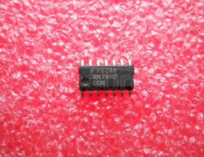 MM74HC00M Quad 2-Input NAND Gate; Package: SOIC; No of Pins: 14; Container: Rail