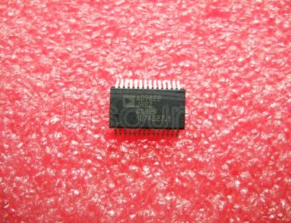 AD9822JRSZ Complete 14-Bit CCD/CIS Signal Processor; Package: SSOP; No of Pins: 28; Temperature Range: Commercial