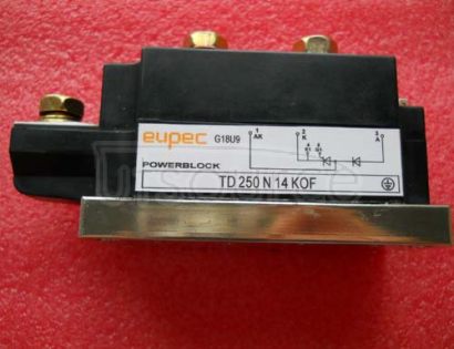 TD250N14KOF SCR / Diode Modules up to 1400V SCR / Diode Phase Control