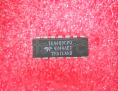 TC4469CPD 1.2A Quad MOSFET Drvr, LOGIC I/P, 0C to +70C, 14-PDIP, TUBE