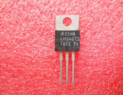LM340T-5.0 Linear Voltage Regulator IC Positive Fixed 1 Output 5V 1A TO-220-3