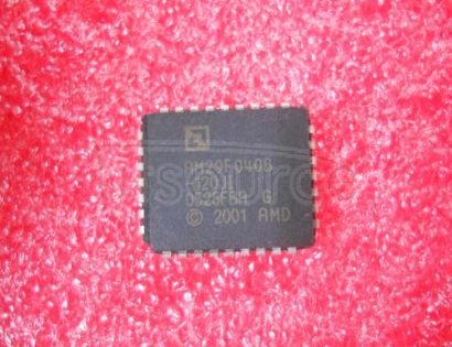 AM29F040B-120JI 4 Megabit 512 K x 8-Bit CMOS 5.0 Volt-only, Uniform Sector Flash Memory