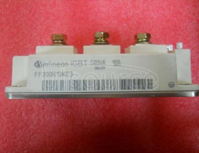 FD200R12KE3 Our well-known 62 mm 1200 V chopper IGBT modules are the right choice for your design. Also available with Thermal Interface Material.