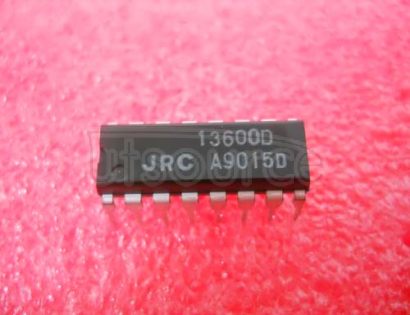 NJM13600D Dual Operational Transconductance Amplifier