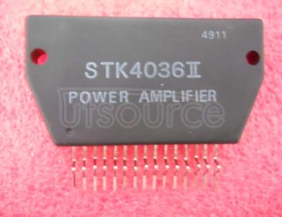 Circuit Intégré Hybride STK4036II - Amplificateur Audio 65x30mm, Neuf Sous Blister