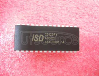 ISD25120PY Single-Chip   Voice   Record/Playback   Devices   60-,   75-,   90-,   and   120-Second   Durations