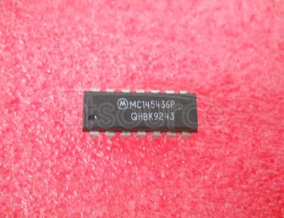 MC145436P UltraLow-Supply Current/Supply-Voltage Supervisory Circuits 6-SOT-23 -40 to 85