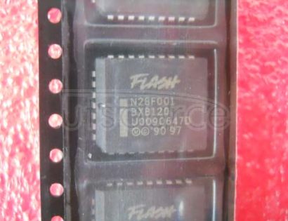 N28F001BXB120 1-MBIT 128K x 8 BOOT BLOCK FLASH MEMORY