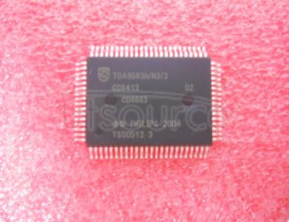 TDA9583H/N3/3 TV  signal   processor-Teletext   decoder   with   embedded   m-Controller